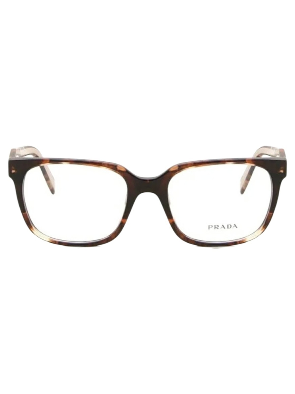 Prada PR17ZV Women's Square Glasses - Caramel Havana 52-18-140 - FRAME ONLY